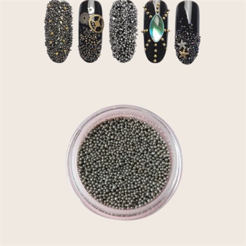 Nail Art Caviar Grå